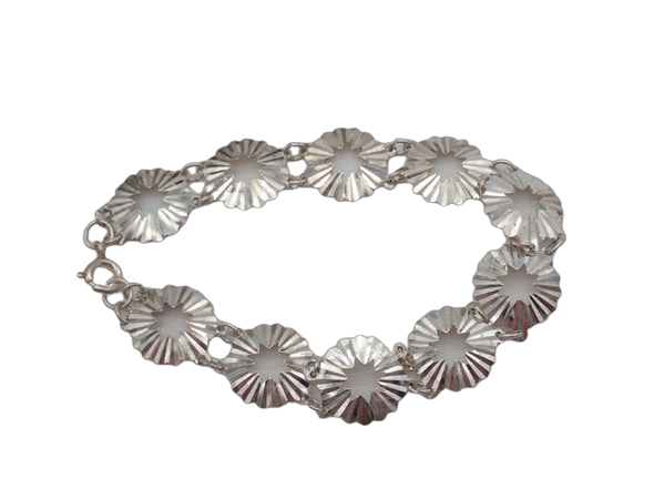Bracelet, Silver Bracelet, Vintage 7.5" Sterling Silver Bracelet, Bracelets for Women, Silver Jewellery, gift for her