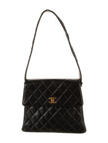 Chanel Vintage Quilted Flap Bag - Gold Shoulder Bags, Handbags - CHA619939 | The RealReal