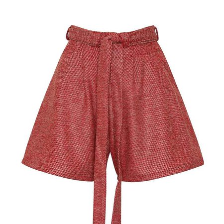 Bo Carter - Doralis Wool Shorts Red