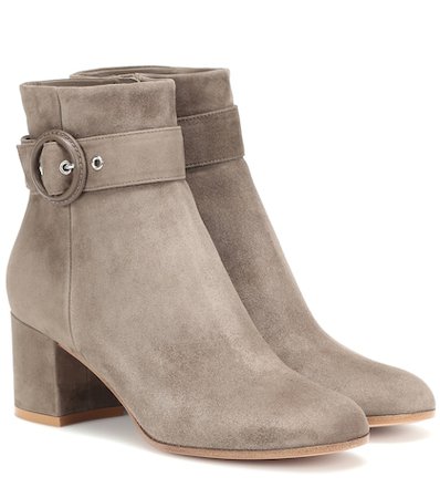 Lucas 60 suede ankle boots