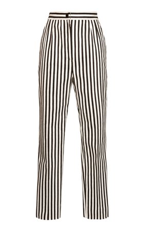 Striped Straight Trousers by Dolce & Gabbana | Moda Operandi