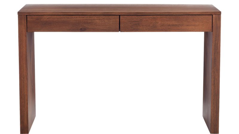 C2B - runway acacia wood desk