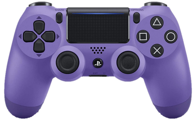 purple ps4 controller