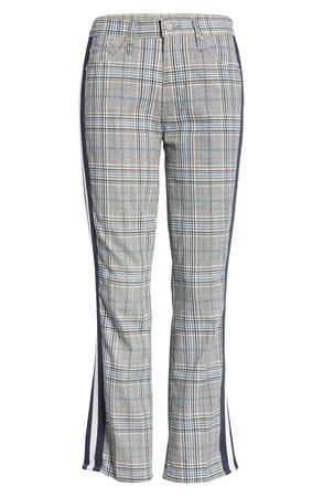 MOTHER The Insider Plaid Crop Pants | Nordstrom