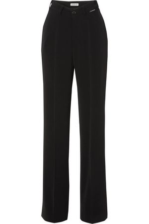 Balenciaga | Stretch-crepe straight-leg pants | NET-A-PORTER.COM