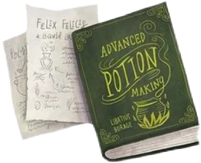potion book green