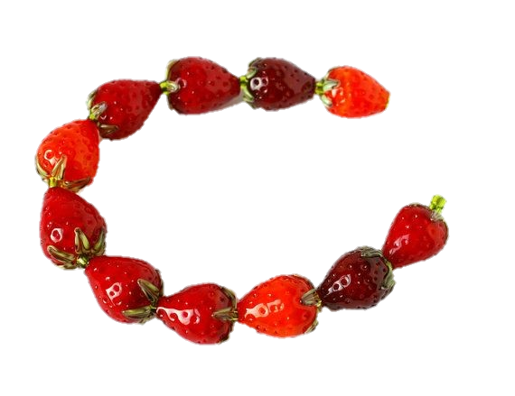 strawberry bracelet