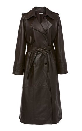 Double-Breasted Leather Trench Coat By Co | Moda Operandi