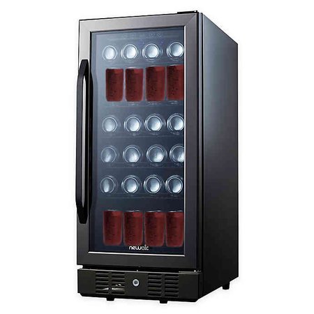 Avalon Bay Silent Wine Refrigerator 12 Bottle Chiller in Black | Bed Bath and Beyond Canada