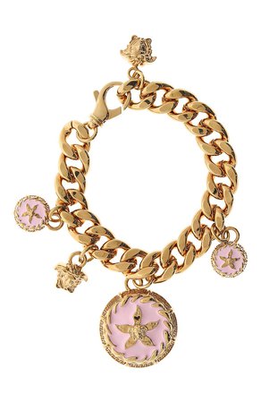 Женский розовый браслет trésor de la mer VERSACE — купить за 55000 руб. в интернет-магазине ЦУМ, арт. DG0I103/DJMS