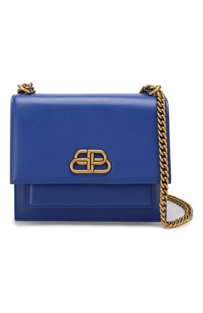 Женская синяя сумка sharp s BALENCIAGA — купить за 117000 руб. в интернет-магазине ЦУМ, арт. 580641/0D22M