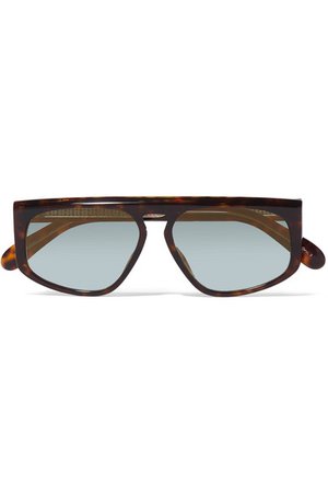 Givenchy | D-frame tortoiseshell acetate sunglasses | NET-A-PORTER.COM