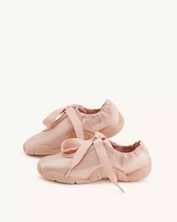 Flavia Ballerina Sneakers - Pink - JW PEI