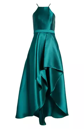 Lulus Broadway Show Satin High-Low Gown | Nordstrom