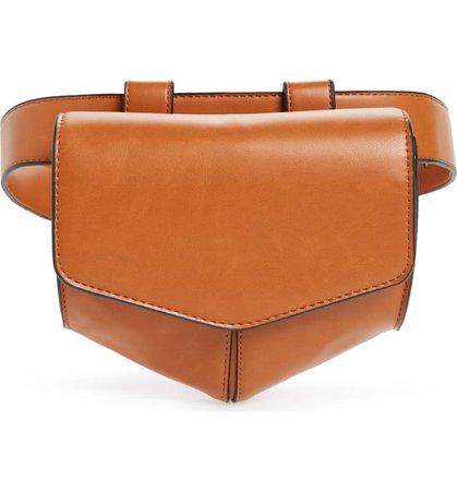 Leith Faux Leather Utility Belt Bag | Nordstrom