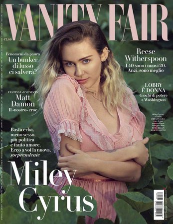 Miley Cyrus, Vanity Fair Magazine Italy September 2017 Issue - mileycyrus