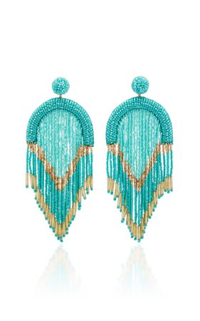 Exclusive Beaded Earrings By Deepa Gurnani | Moda Operandi