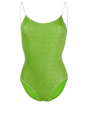 Green Glitter Bodysuit