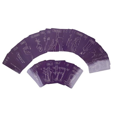 purple tarot cards