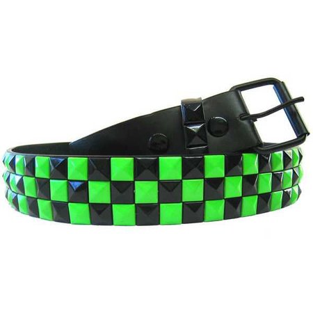 Green Studded Belt