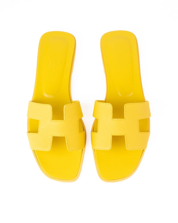 yellow Hermes slides