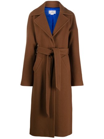 Victoria Victoria Beckham belted mid-length coat