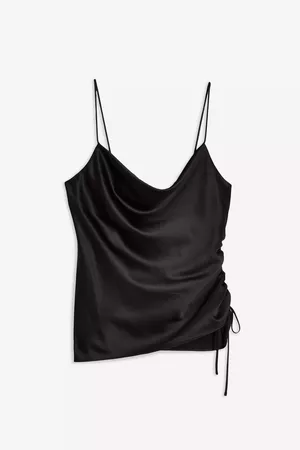 Ruched Side Cami | Topshop