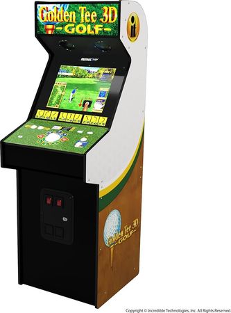 Amazon.com: Arcade1Up Golden Tee Arcade Machine 3D Edition : Everything Else