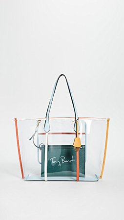 Tory Burch Perry PVC Oversized Tote Bag | SHOPBOP