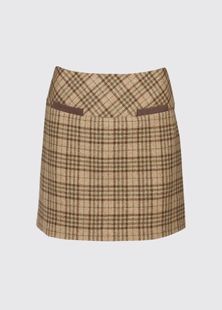 Clover Tweed Mini Skirt | Dubarry of Ireland