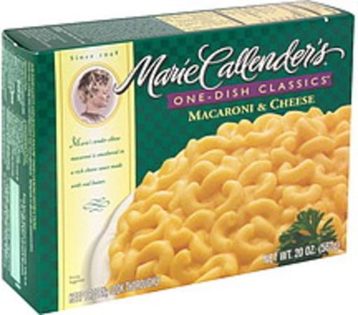 Marie Callender's Macaroni & Cheese - 20 oz, Nutrition Information | Innit