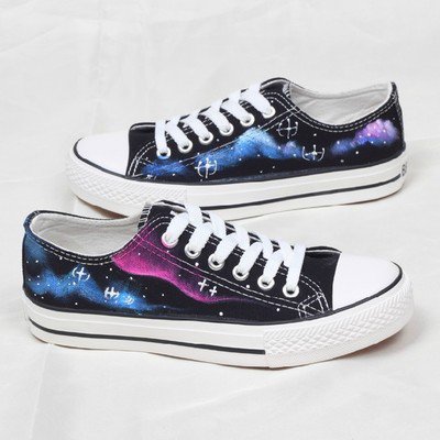 Harajuku Sky Canvas Shoes JCFB · MegaFashion · Online Store Powered by Storenvy