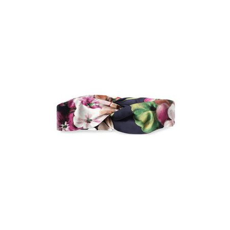 Blooms print silk headband - Gucci Women's Silks & Scarves 4149543G0404072