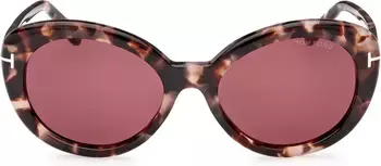 TOM FORD Lily 55mm Cat Eye Sunglasses | Nordstrom