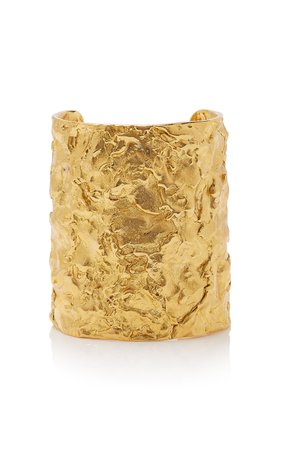 24K Gold-Plated Cuff by Ben-Amun | Moda Operandi