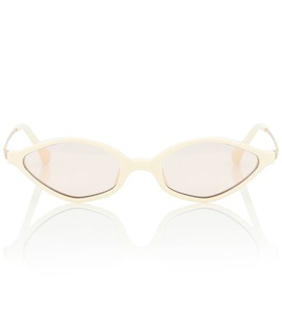 x Linda Farrow angular sunglasses