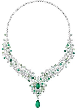 Piaget, Emerald and Diamond Necklace