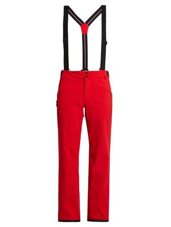 FUSALP Moriond detachable-suspender ski trousers