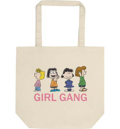 GIRL GANG x Peanuts® Canvas Tote Bag (Nordstrom Exclusive) | Nordstrom