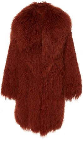 Collared Fur Coat