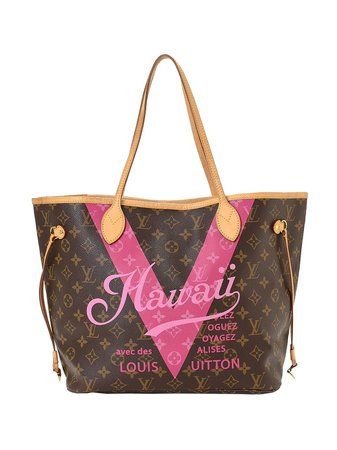 Louis Vuitton Sac Cabas Hawaii Neverfull MM Limited Edition pre-owned - Farfetch