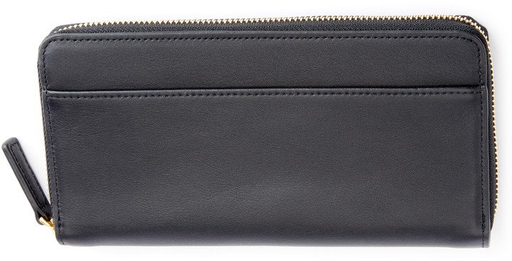 ROYCE Continental RFID Leather Zip Wallet