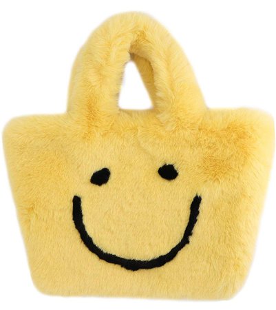 smiley purse