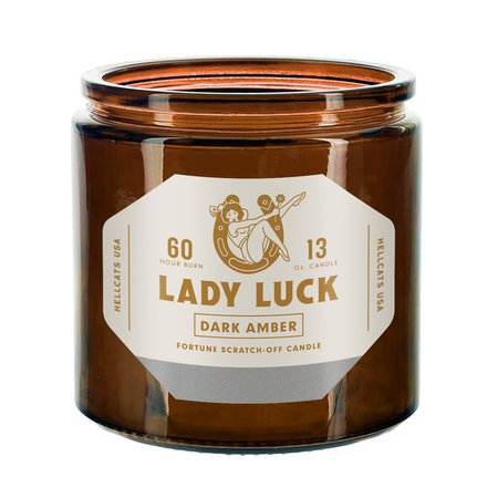 Fortune Scratch-Off Candles - Lady Luck — Hellcats USA | Goods & Accessories