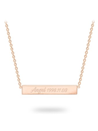 ángel necklace