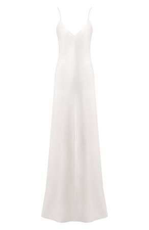 Женское белое шелковое платье THE ROW — купить за 399500 руб. в интернет-магазине ЦУМ, арт. 1267W441