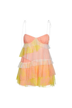 for love and lemons sorbet lace mini dress