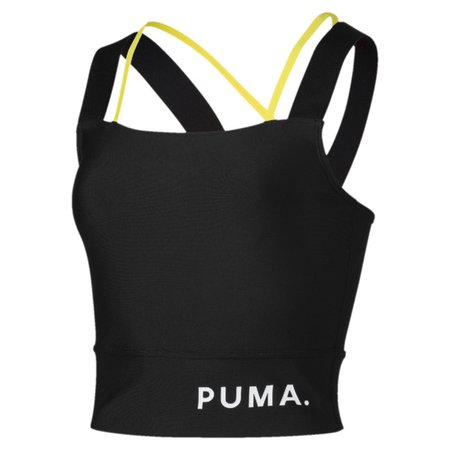 Chase Women's Crop Top | Puma Black | PUMA Tank Tops | PUMA United States