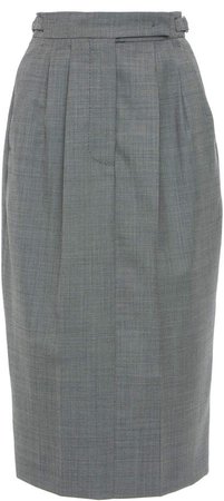 Max Mara Lampo Wool-Blend Pencil Skirt Size: 0