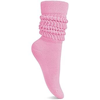 Amazon.com: AWS/American Made Women's Extra Long Heavy Slouch Cotton Socks Size 9 to 11 (1 Pair - Navy) : Clothing, Shoes & Jewelry